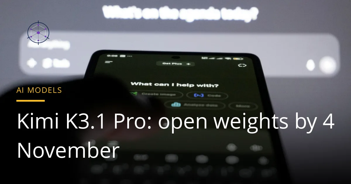 Hand holding a smartphone showing an AI chatbot conversation on screen